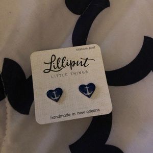 Lilliput Anchor Earrings